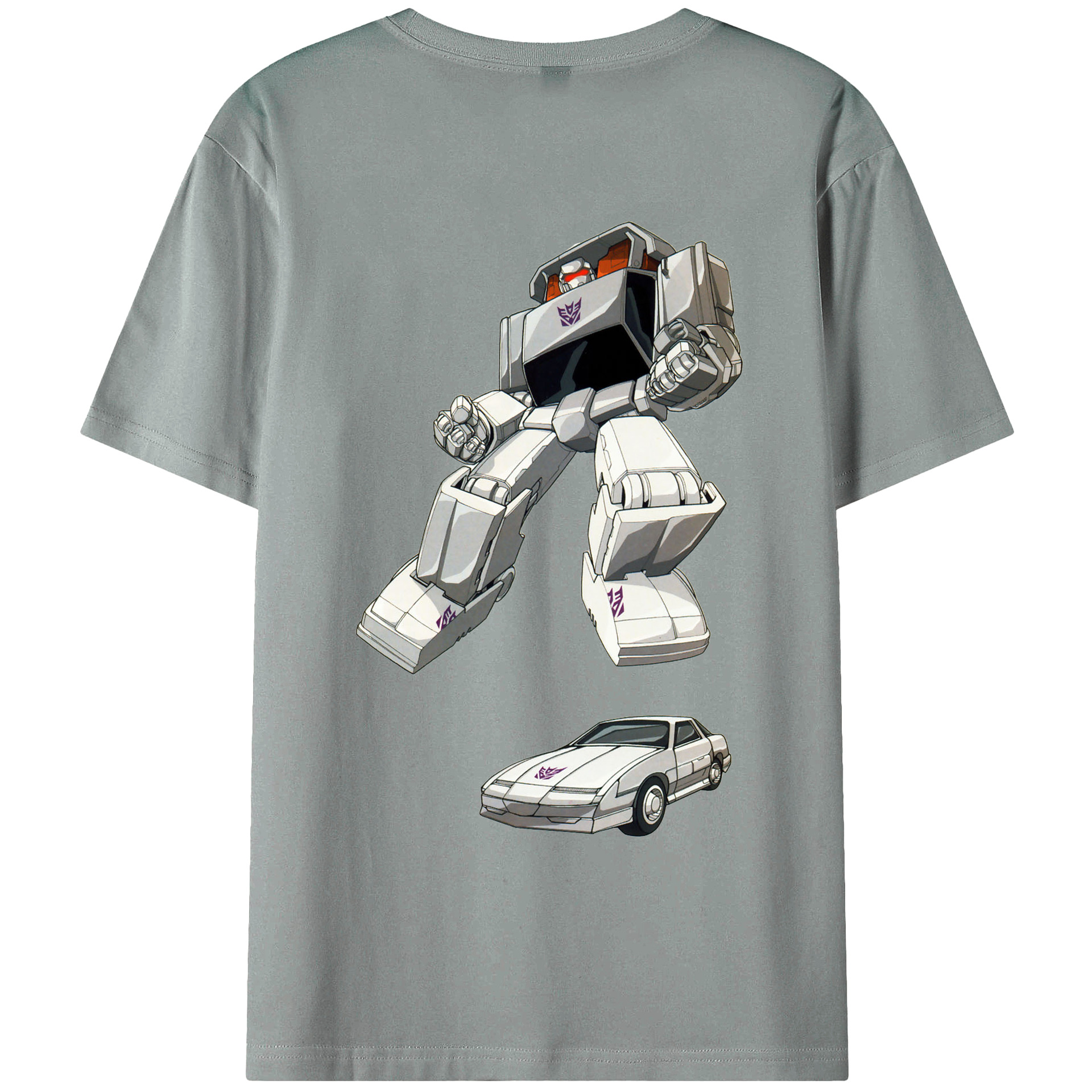 （画像用）  綿100％ メンズ半袖Tシャツ（バックプリント） 通気性